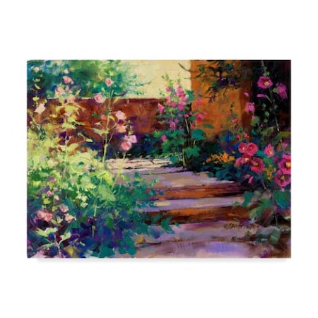 Julie G. Pollard 'Summer Path' Canvas Art,14x19